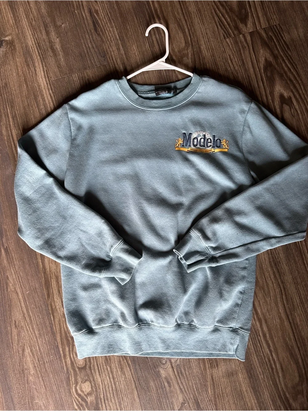 ModelCo Logo Crewneck Sweatshirt - Sage Green
